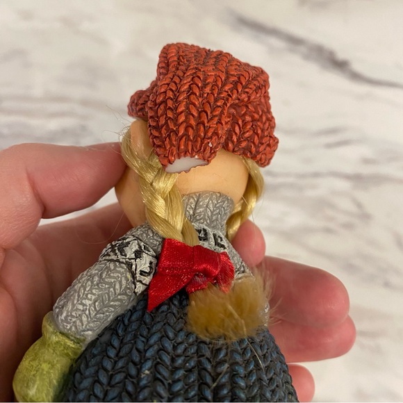 Vintage Swedish troll Allan Flink Mrs Claus troll Swedish Souvenir Christmas - Picture 6 of 8